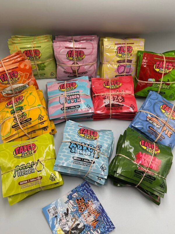 FADED FRUITS GUMMIES 500MG